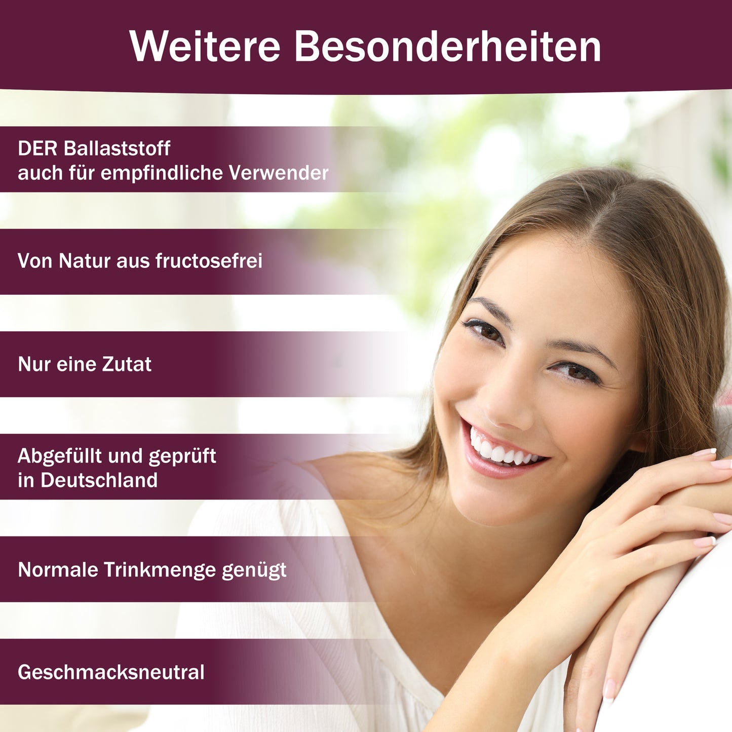 Sanatura Bio Akazienfaser 180g