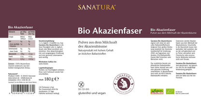 Sanatura Bio Akazienfaser 180g