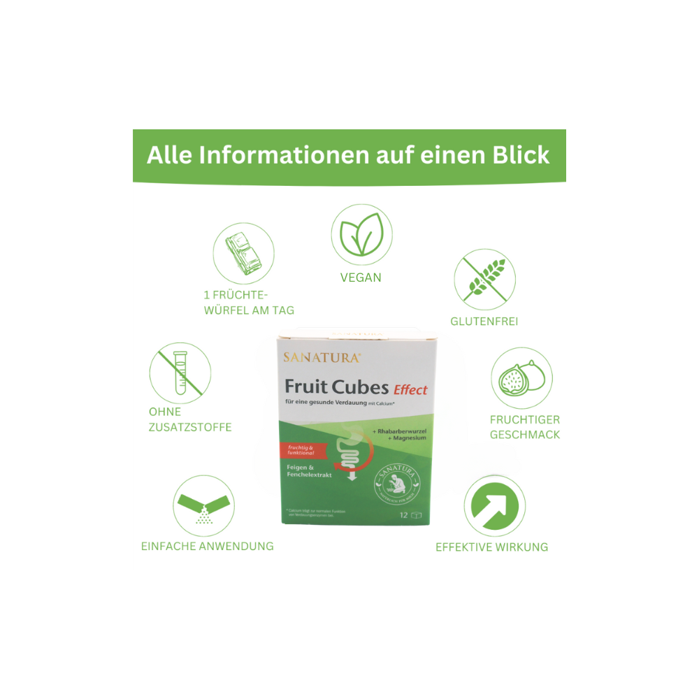 Sanatura Fruit Cubes effect 12er