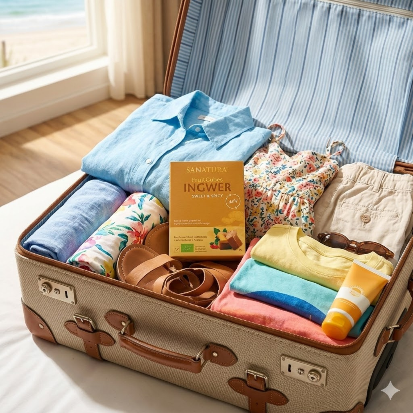 Sanatura FruitCubes Bio Ingwer 12er