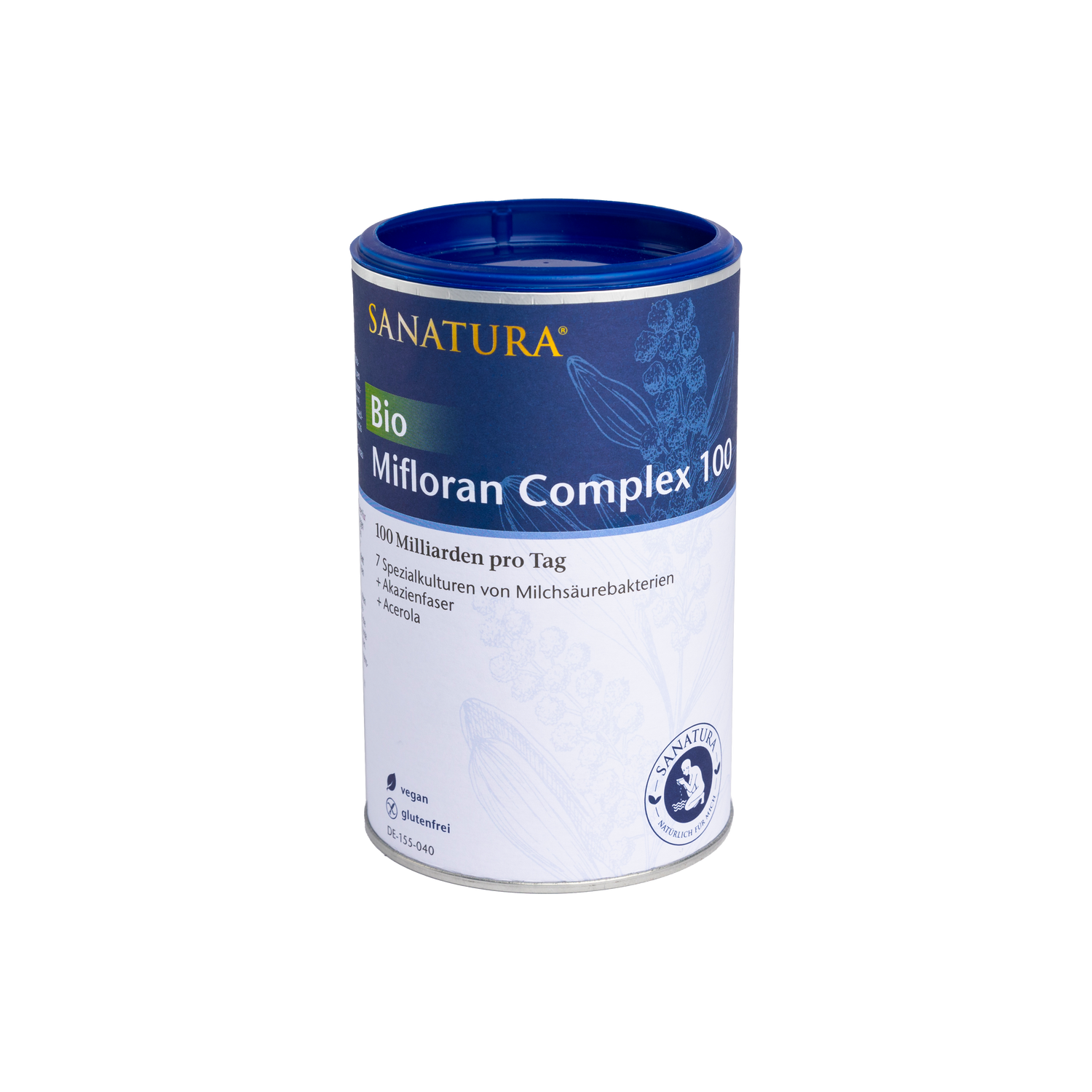 Bio Mifloran Complex 100, 200g - Hochdosierte Milchsäurekulturen & natürliches Acerola-Vitamin C