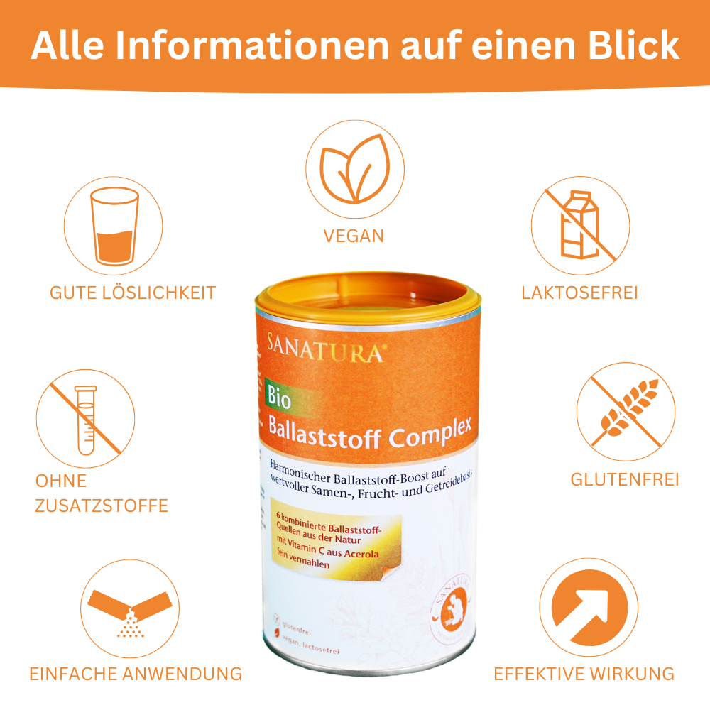 Sanatura Bio Ballaststoff Complex 2 x 200g