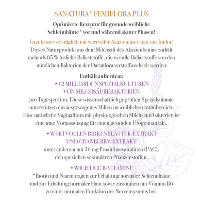 Sanatura Femiflora Plus 200g