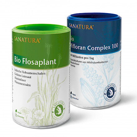 We recommend Sanatura® organic gut rehab
